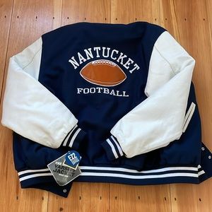 XL letterman jacket Nantucket Football
